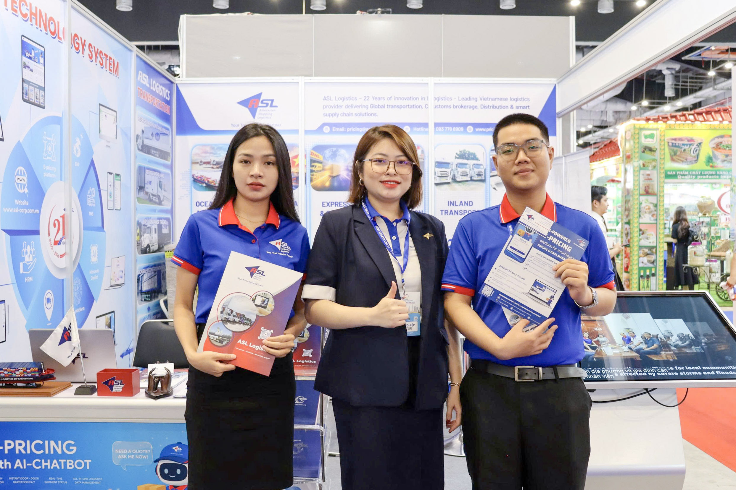 ASL LOGISTICS TẠI HỘI CHỢ HÀNG VIỆT NAM TIÊU BIỂU XUẤT KHẨU 2026 – KẾT NỐI CƠ HỘI DOANH NGHIỆP, TỐI ƯU GIẢI PHÁP LOGISTICS XUẤT KHẨU!